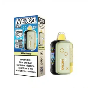 White Gummy -Nexa Pix 35000 Puffs - Disposable Vape