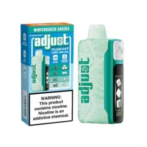 Wintergreen Savers – ADJUST MYSWEET 40K PUFFS Disposable Vape