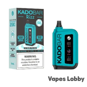 Wintergreen - Kado Bar Rizz 25K Puffs - Disposable Vape