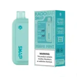 Miami Mint - Kado Bar Snap 25K Puffs - Disposable Pod (Addon Battery Not Included)