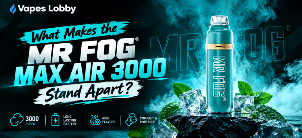 What Makes the Mr Fog Max Air 3000 Stand Apart